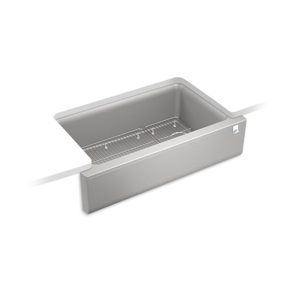Cairn Undermount Single-Bowl Farmhouse Kitchen Sink With Tall Apron